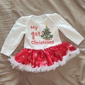 1st Christmas Tutu Dress